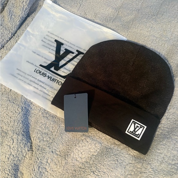 Louis Vuitton Other - Louis Vuitton Dark Brown Beanie